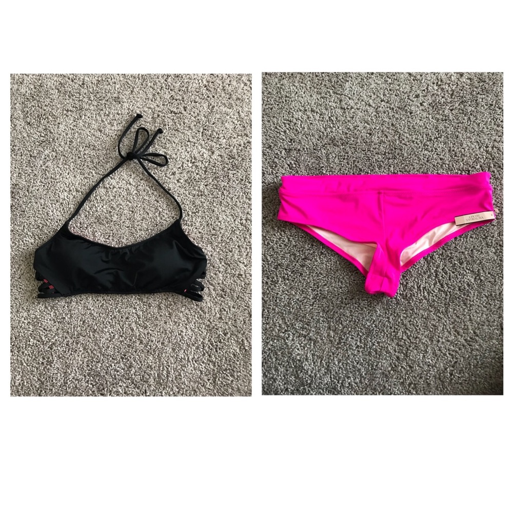 Pink/Victoria Secret Swim Size M Both items